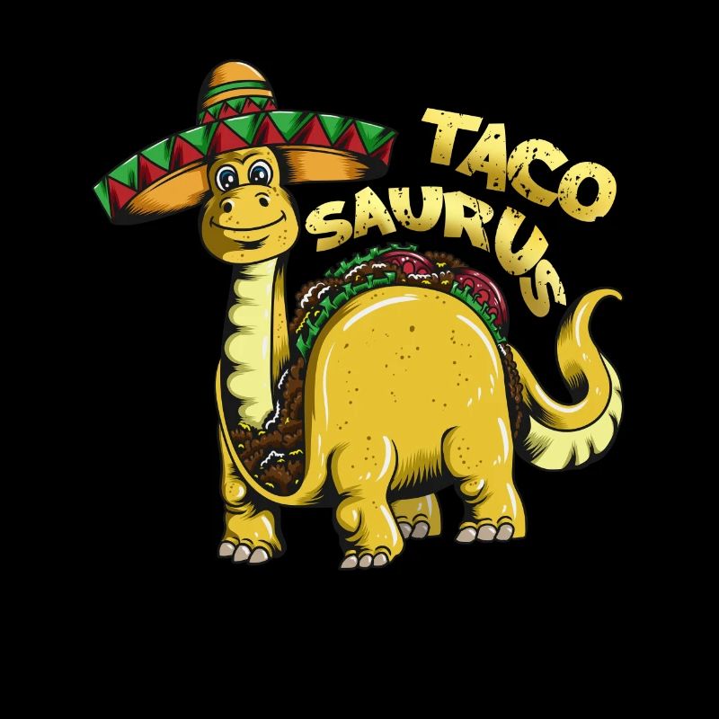 Brachiosaurus Dinosaurier Tacosaurus Cinco de Mayo