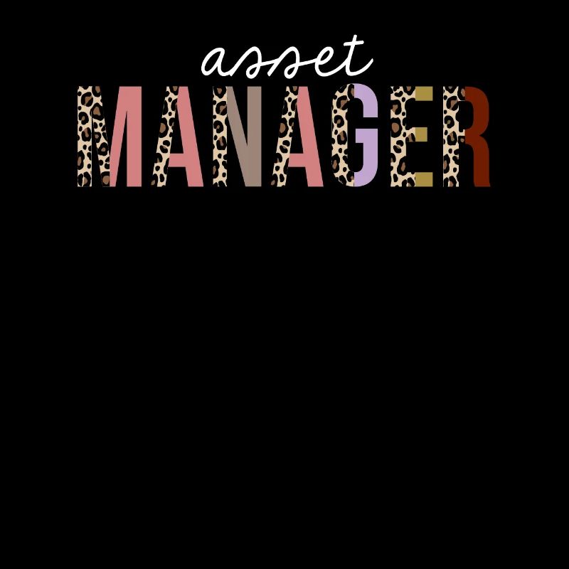 Asset manager Leopard Print Funny Gift