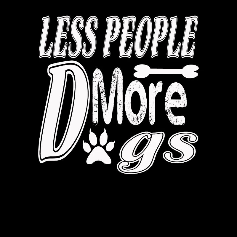 Moins de gens plus de chiens