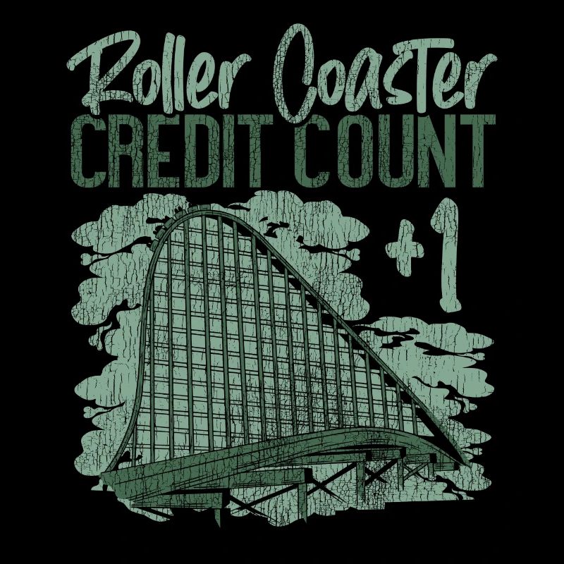 Roller Coaster Vintage Roller