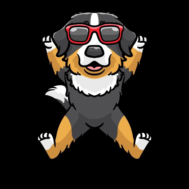 Bouvier bernois dansant Bouvier Bernois