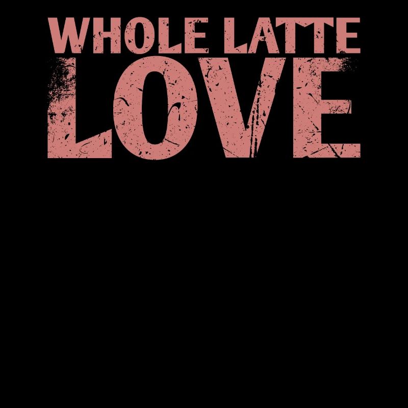 Latte-Liebes-ehe-design entier pour mariés