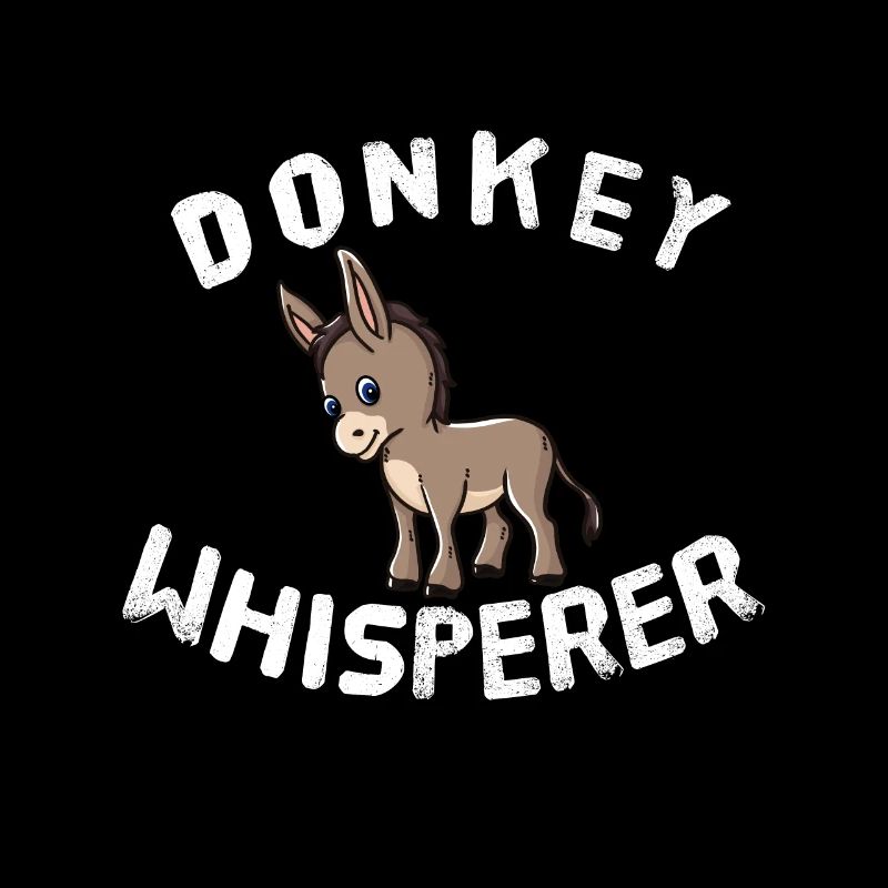 Funny Donkey Lover Donkey Whisperer