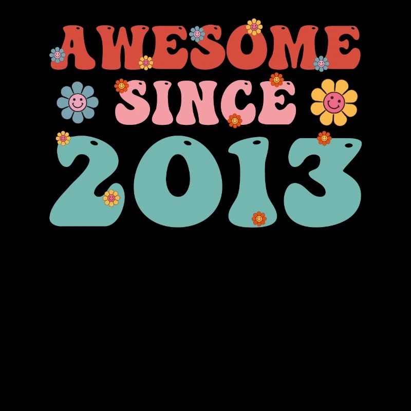 Fantastisch seit 2013 Groovy Birthday