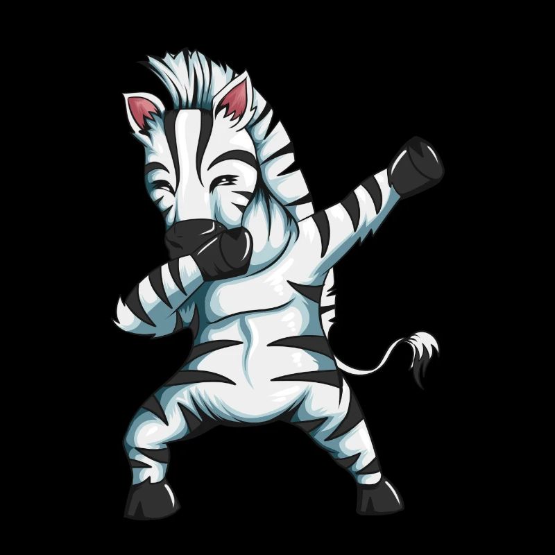 Zebra Gift Zebra Fan Cute Zebras Outfit Dabbing