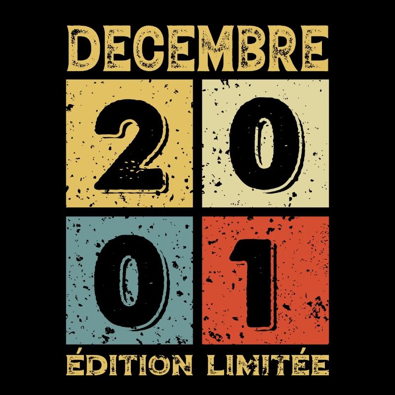 Vintage Geburtstagsgeschenkidee Dezember 2001