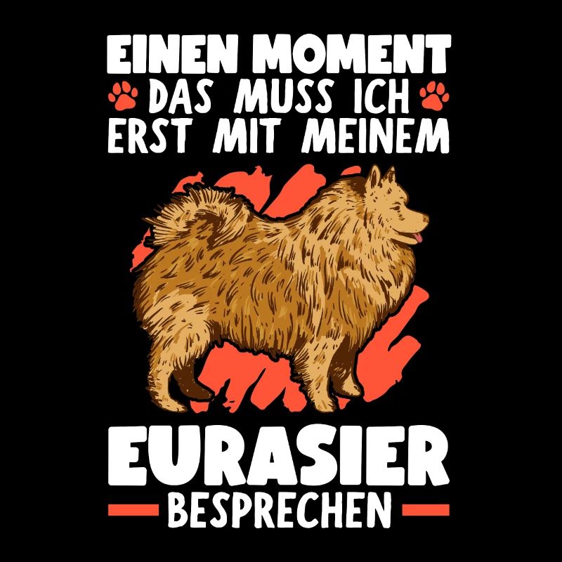 Mit meinem Eurasier besprechen Eurasian Dog