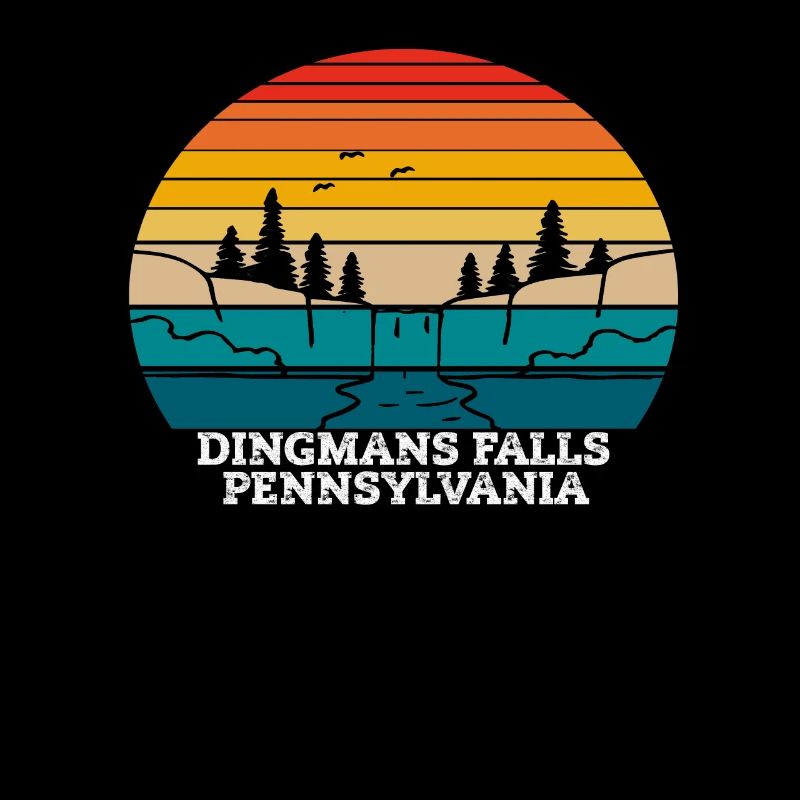 Dingmans Falls Pennsylvanie