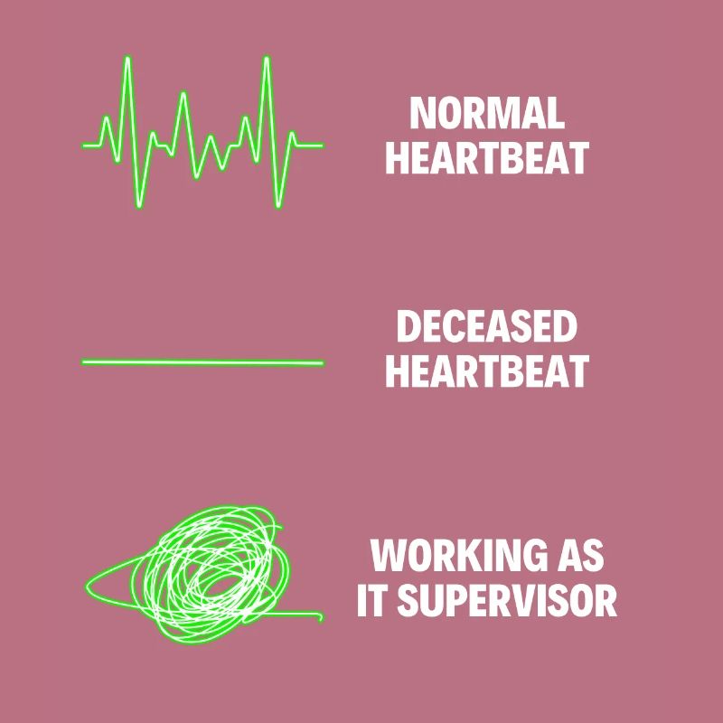 IT Supervisor Worker IT Computer