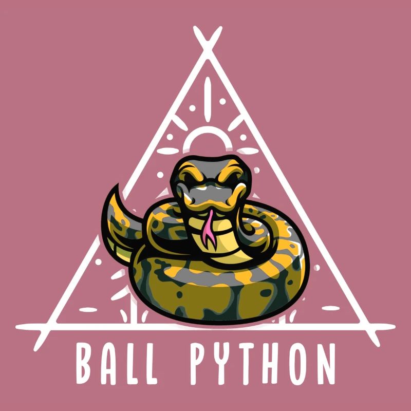 Ball Python Schlange Besitzer Nette Haustier Schlange