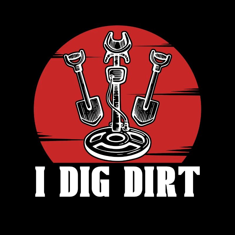 Détection de métaux I Dig Dirt Chasse aux métaux Détecteur
