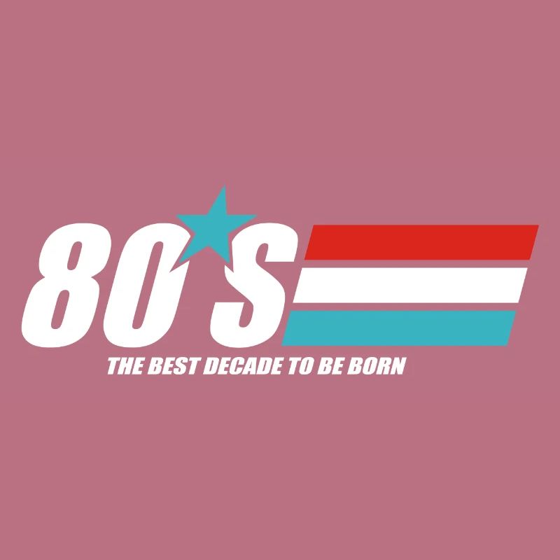 80s Decade Graphic