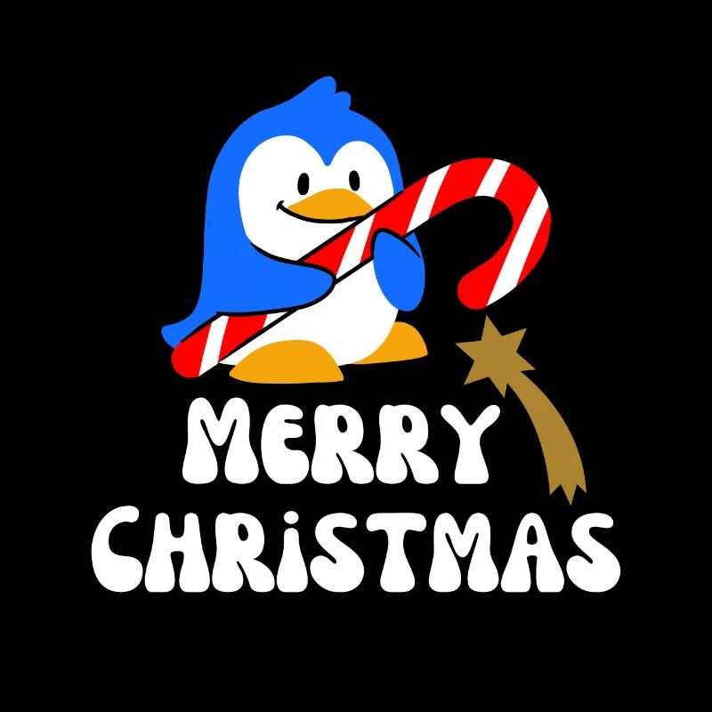 Frohe Weihnachten Weihnachtspinguin