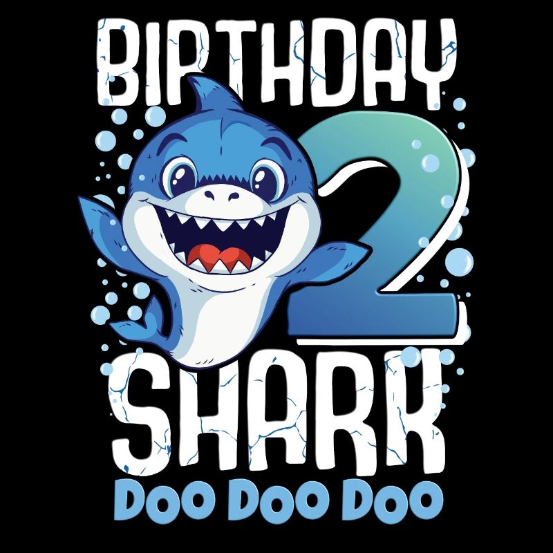 Requin d’anniversaire 2ème anniversaire Requin 2 ans Requin