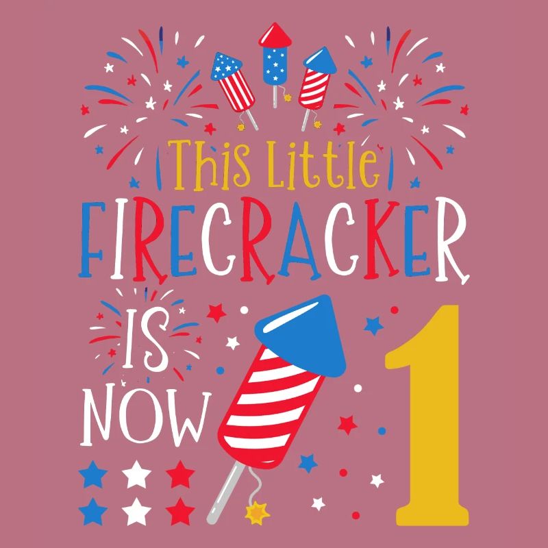 This little firecracker is now 1 4 July 1.