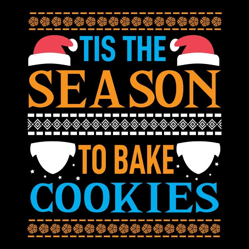 Pull de Noël moche - Biscuits au four