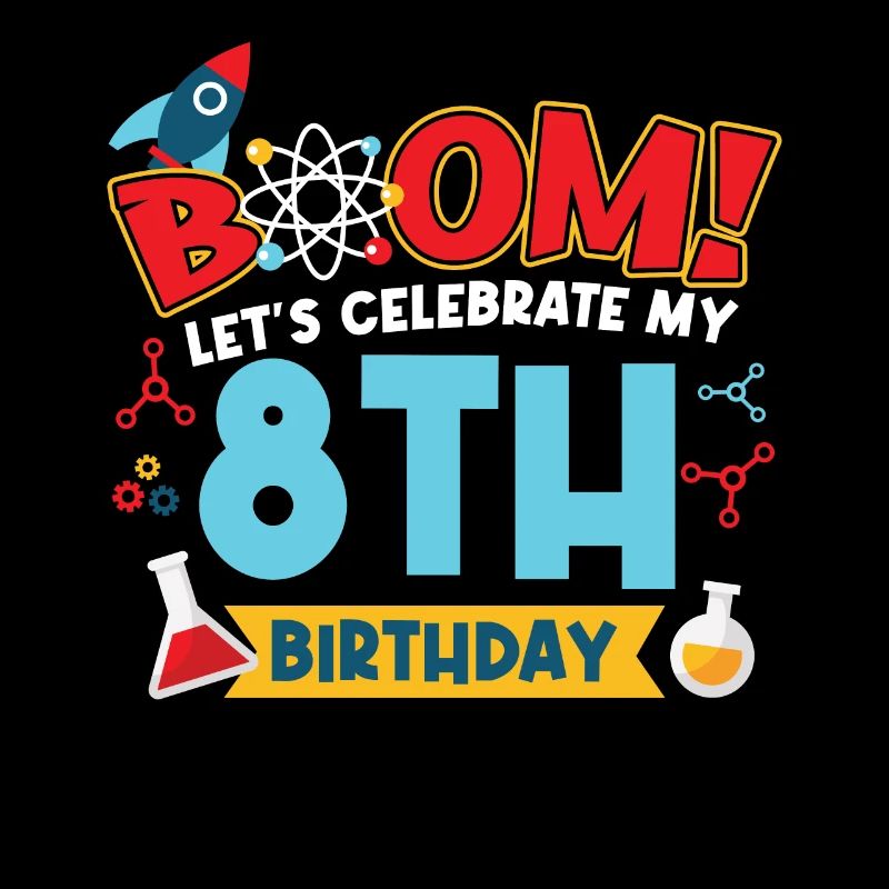 Boum Célébrons mon 8e anniversaire