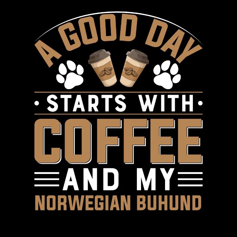 Norwegian Buund Coffee Drinking Caffeine Paw