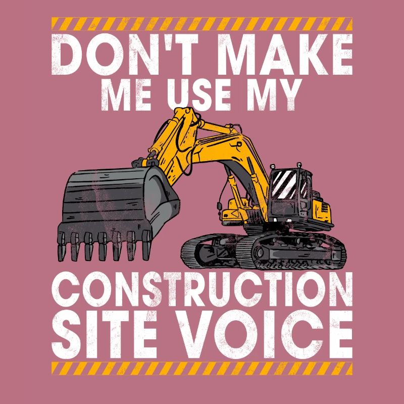 Funny construction workers & construction site excavator drivers
