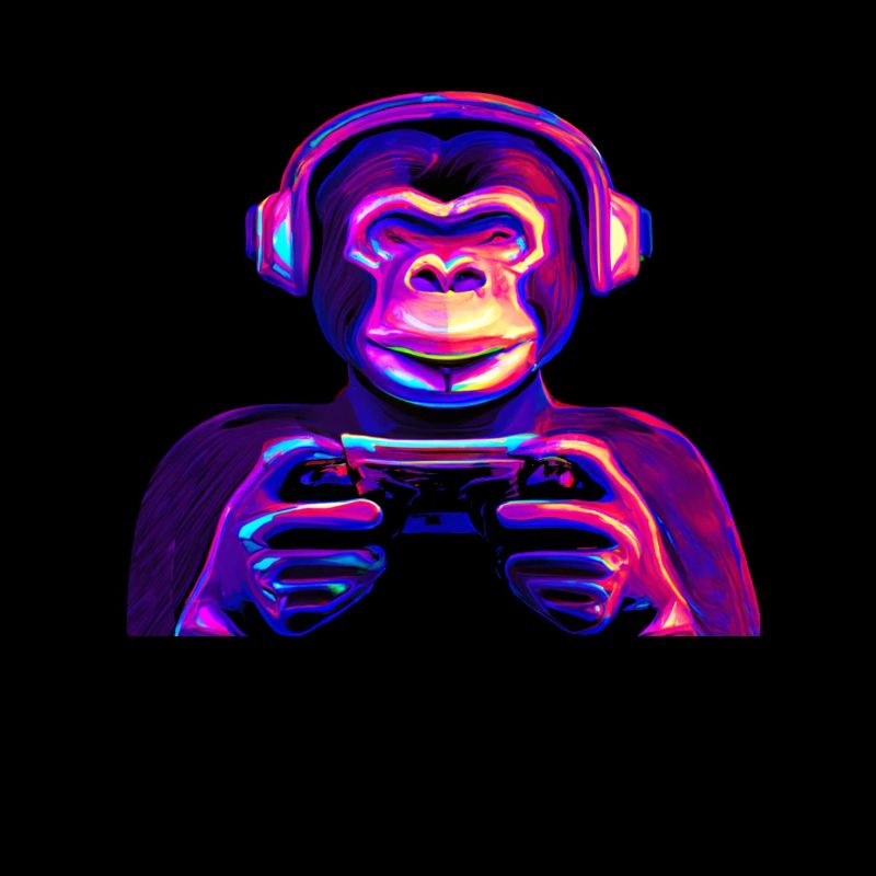 Monkey Play Gamer