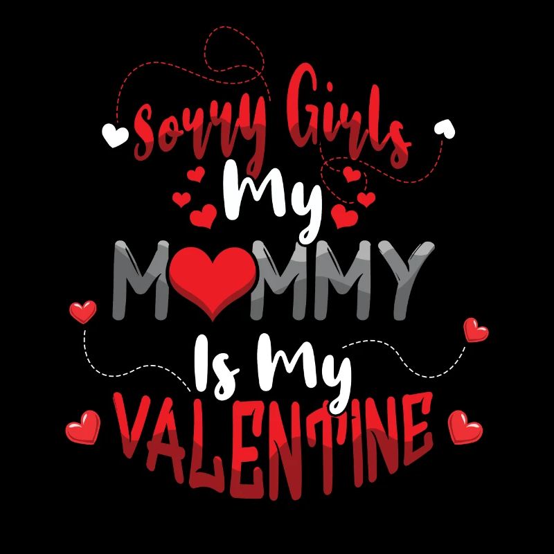 Maman est mon cœur de Saint-Valentin Saint-Valentin