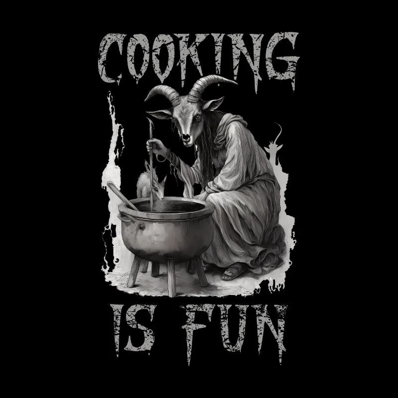 Cuisiner est Fun Goth