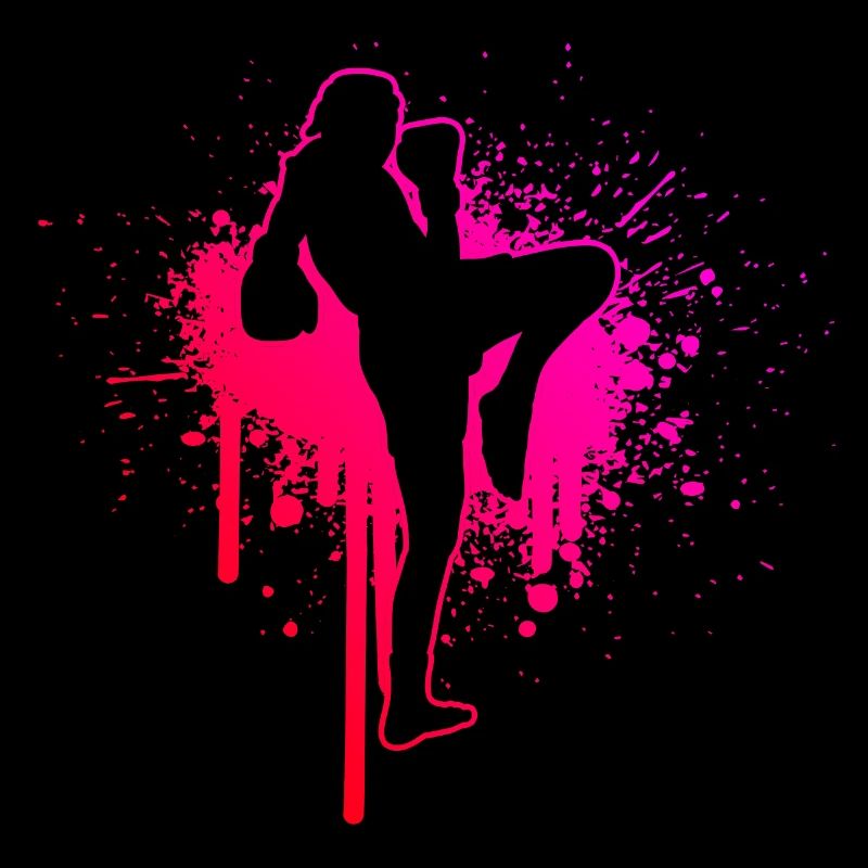 Boxe thaïlandaise féminine Boxeuse thaïlandaise Muay Thai Hommes