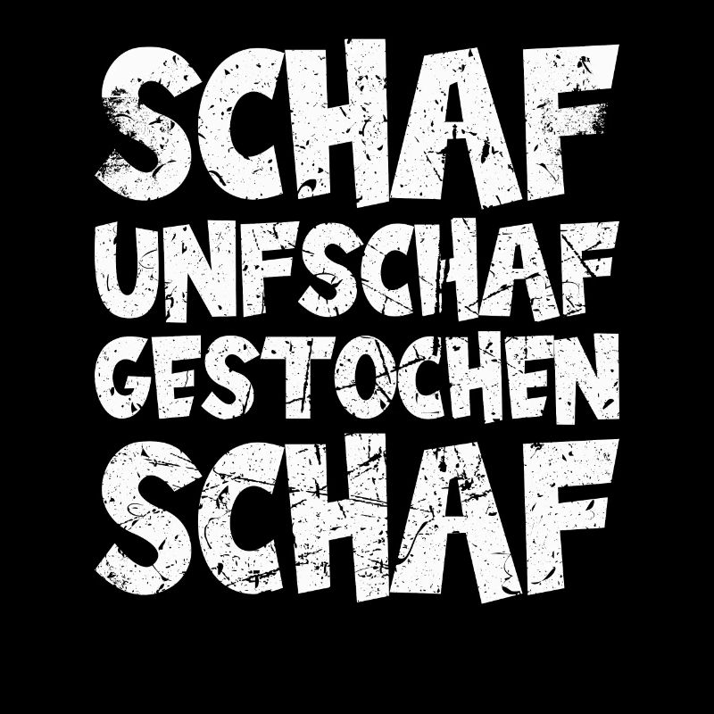 Schaf, Unschaf, Gestochen Schaf, Wortspiel