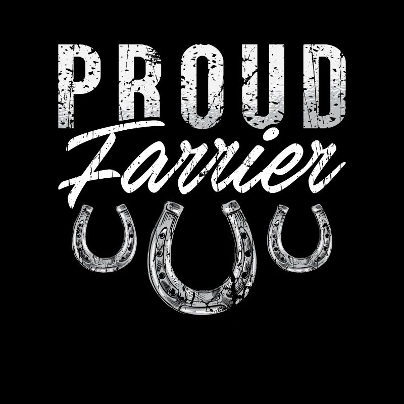 Farrier Proud Farrier Forging Horseshoe Metalsmith