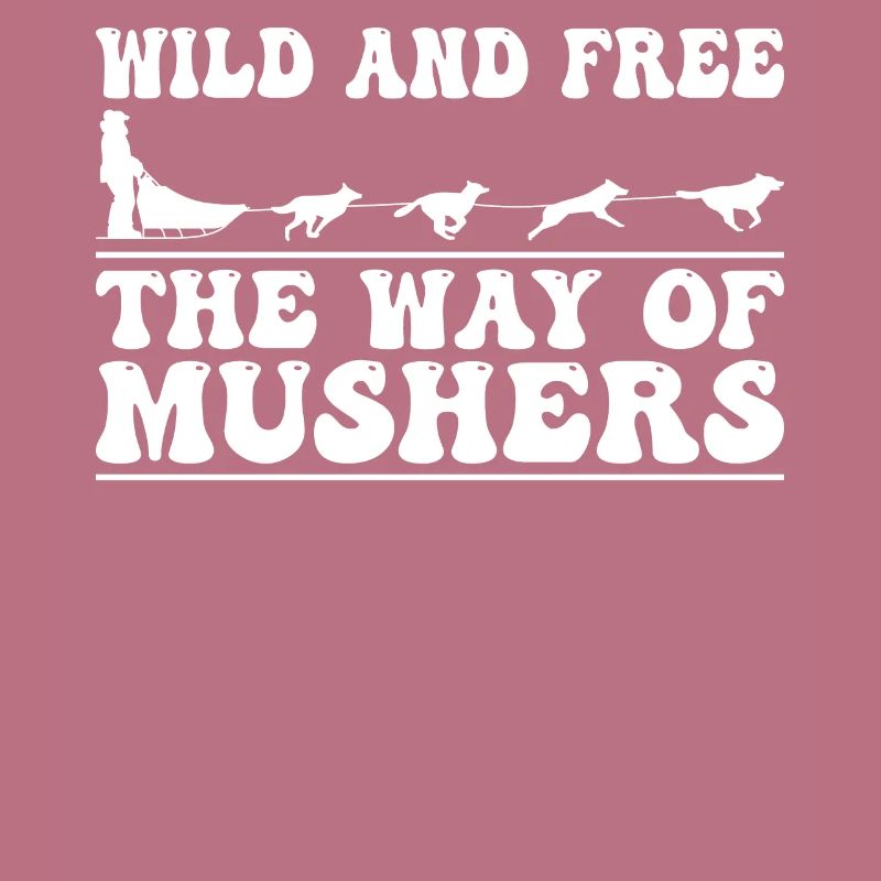 Alaska Mushing Hundeschlittenfahrer Huskies