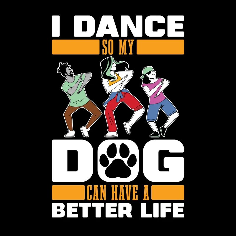 Chien danseur dansant