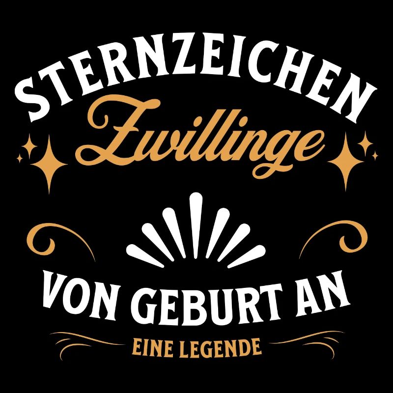 Sternzeichen Geschenke Zwillinge Spruch