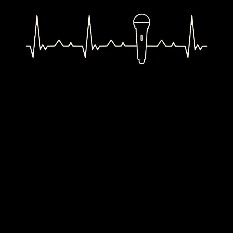 Micrófono. Corazón. Amor. Ekg. Legumbres.