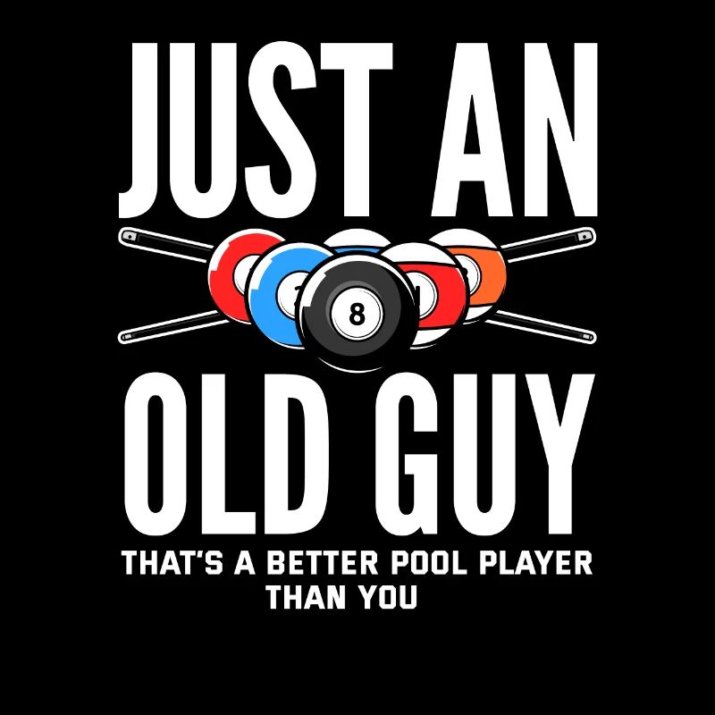 Billard Alter Mann Opa