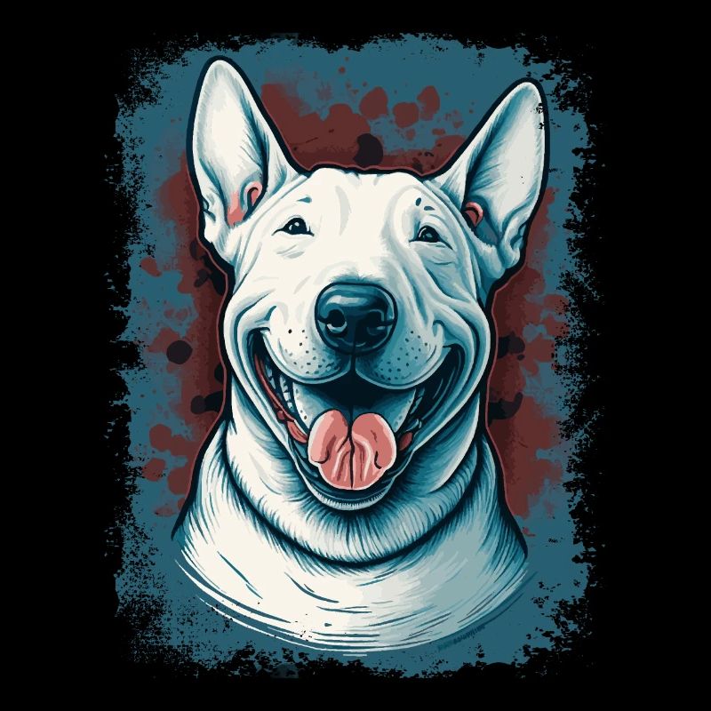 Cheerful Bull Terrier