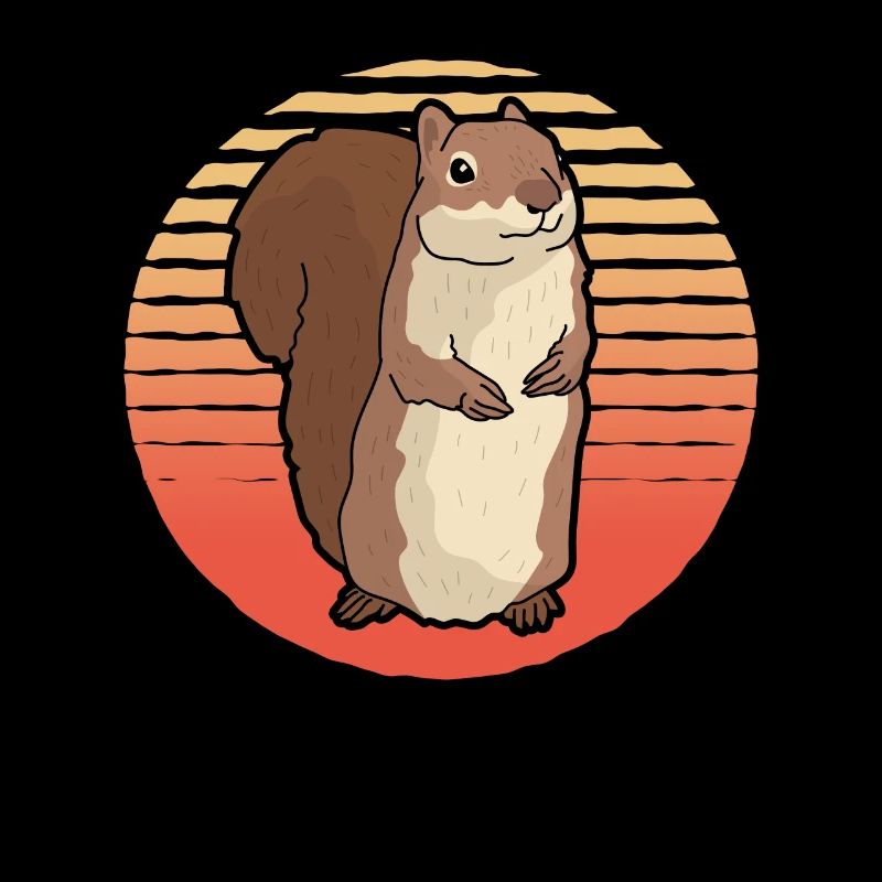 Süßes Eichhörnchen Hörnchen Grauhörnchen Geschenk