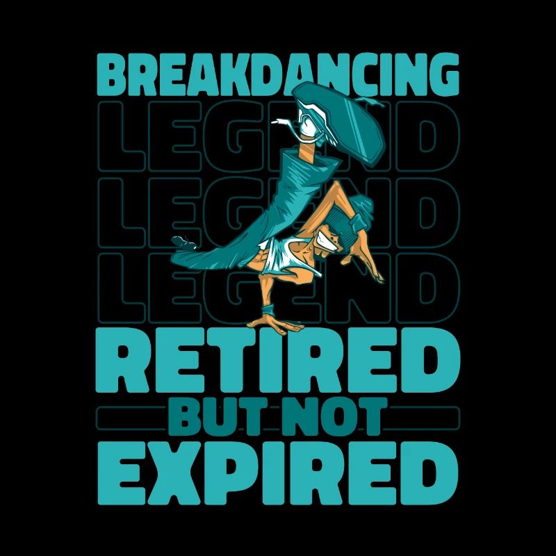 Breakdance Breakdancer Breakdance Retraité