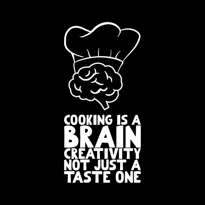 La cuisine est une créativité cérébrale, pas seulement une créativité gustative