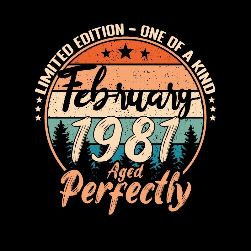Février 1981 anniversaire 1981 légendes Février