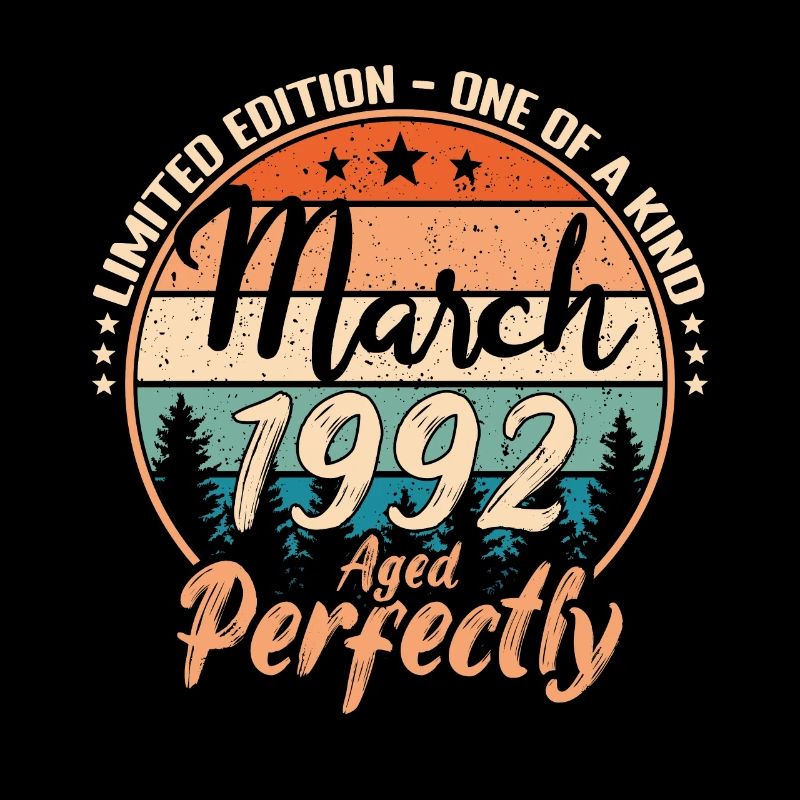 March 1992 anniversary 1992 legends March