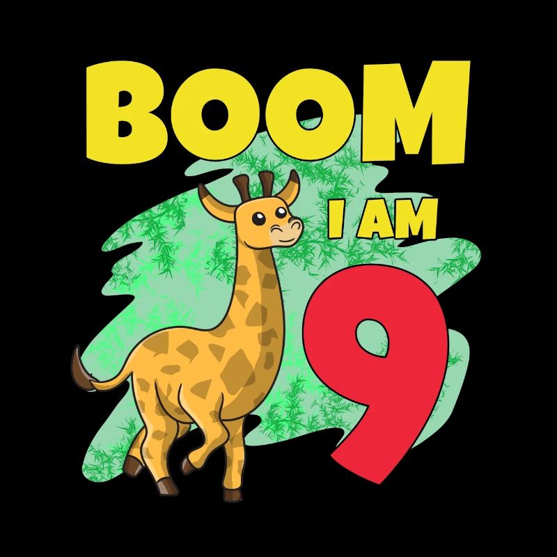 9th birthday giraffe