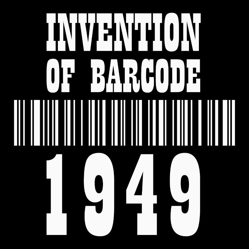 Invention of Barcode 1949 – white
