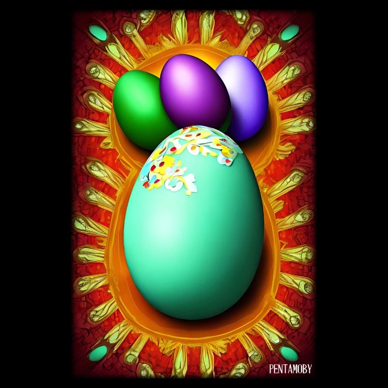 Easter Egg Easter Colorful Eggs Holiday