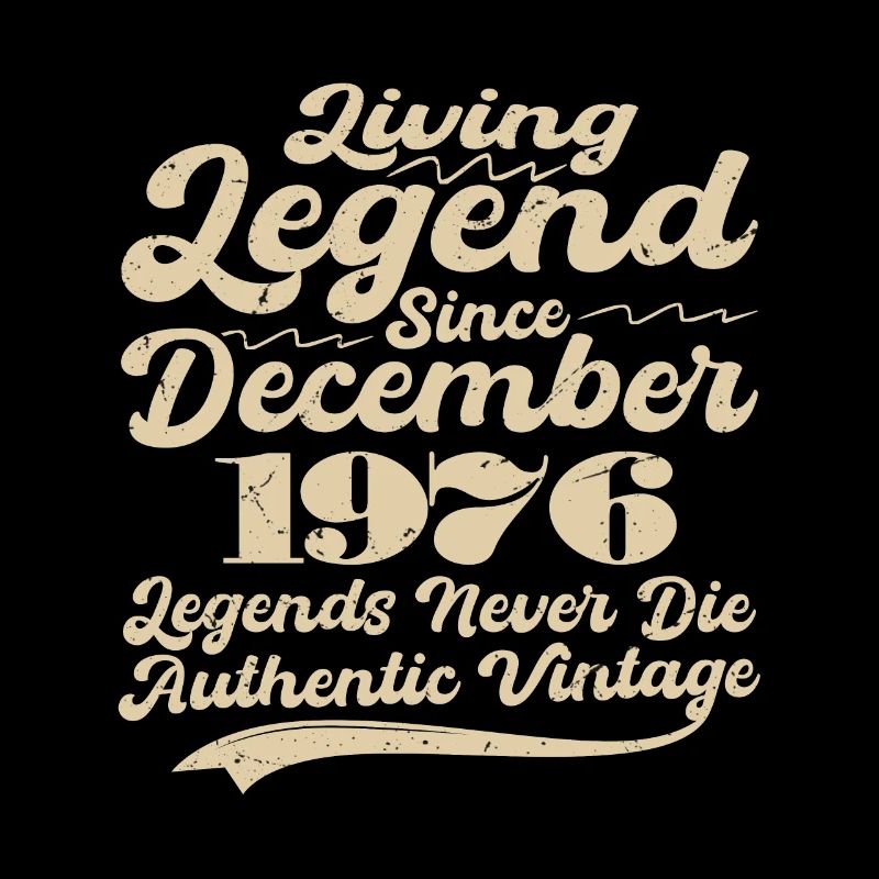 Es war einmal eine Legende. Dezember 1976 Geburts