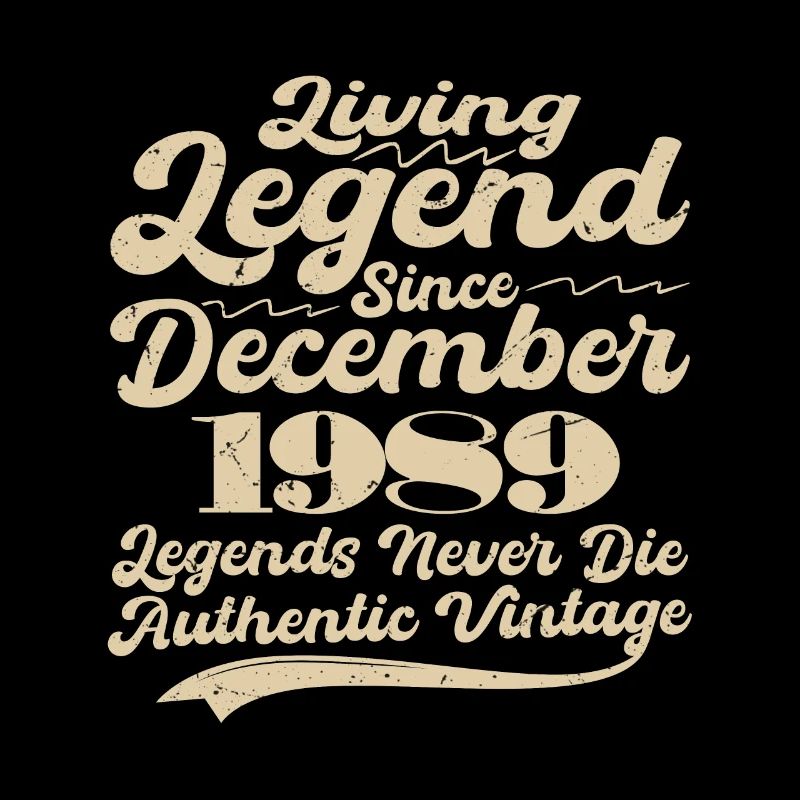 Es war einmal eine Legende. Dezember 1989 Geburts