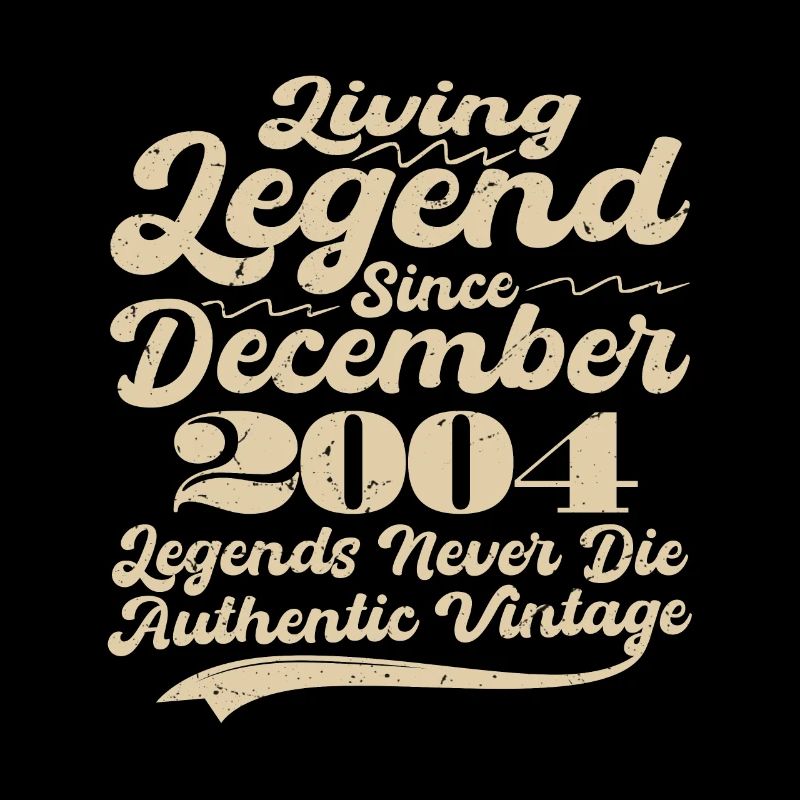Il était une fois une légende. Décembre 2004 Naissance