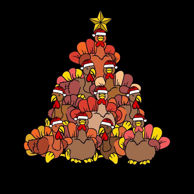 Christmas Chickens Christmas Tree