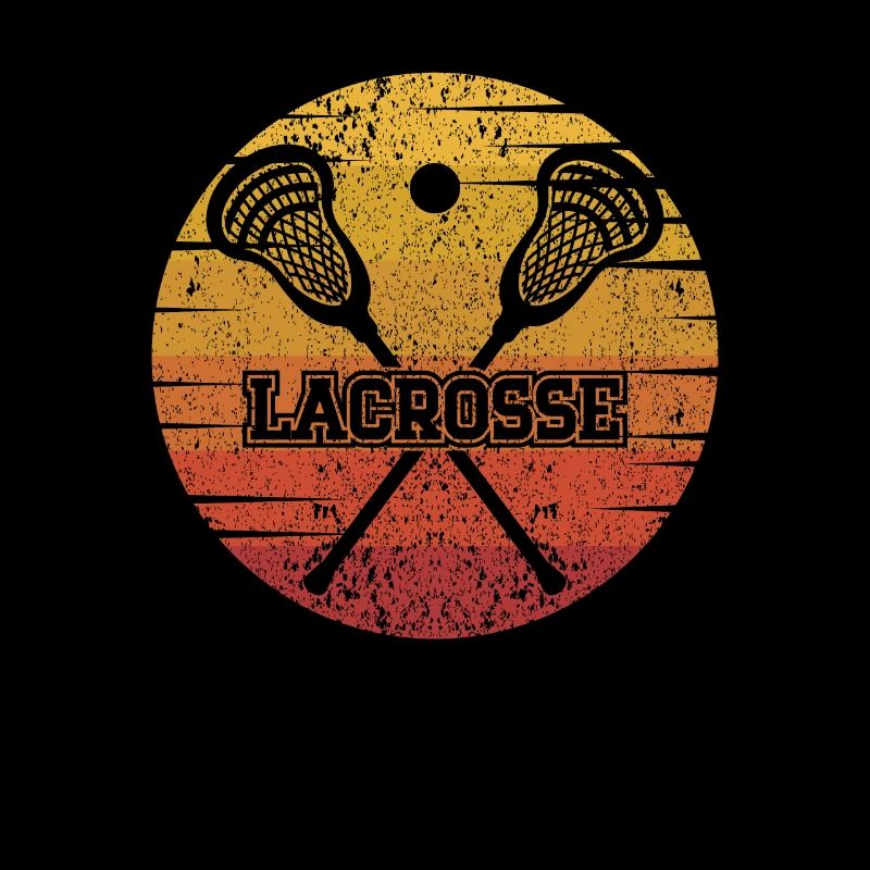 Retro Intercrosse Lax Spieler Polocrosse Trainer