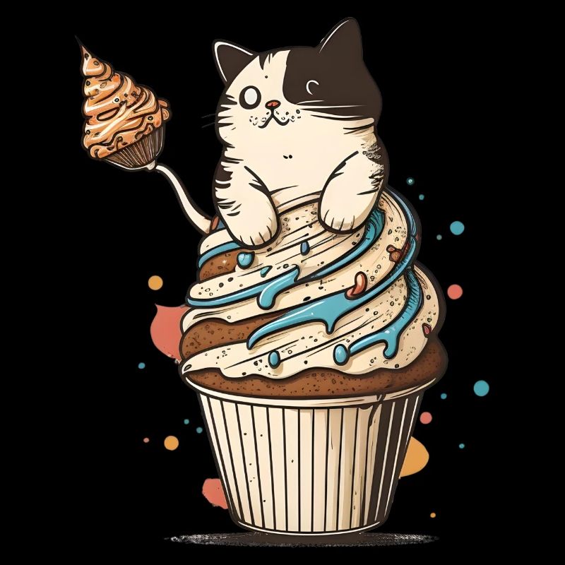 Cupcake Katze