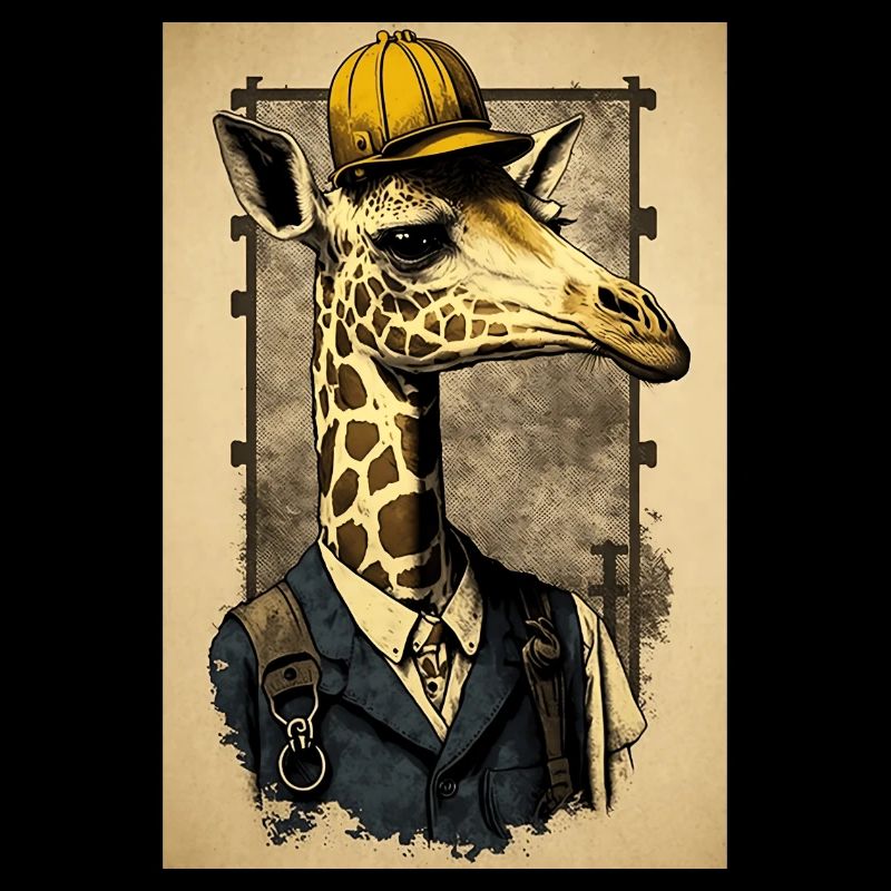 Giraffe der Arbeiterklasse